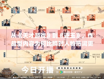 从《天才游戏》到《逐玉》，作品型内容为何比瞬时人物热词更容易沉淀搜索价值